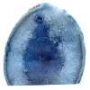 Pierre décorative en agate bleue - 0