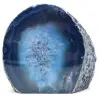 Agate bleue d'ornement à poser - 0