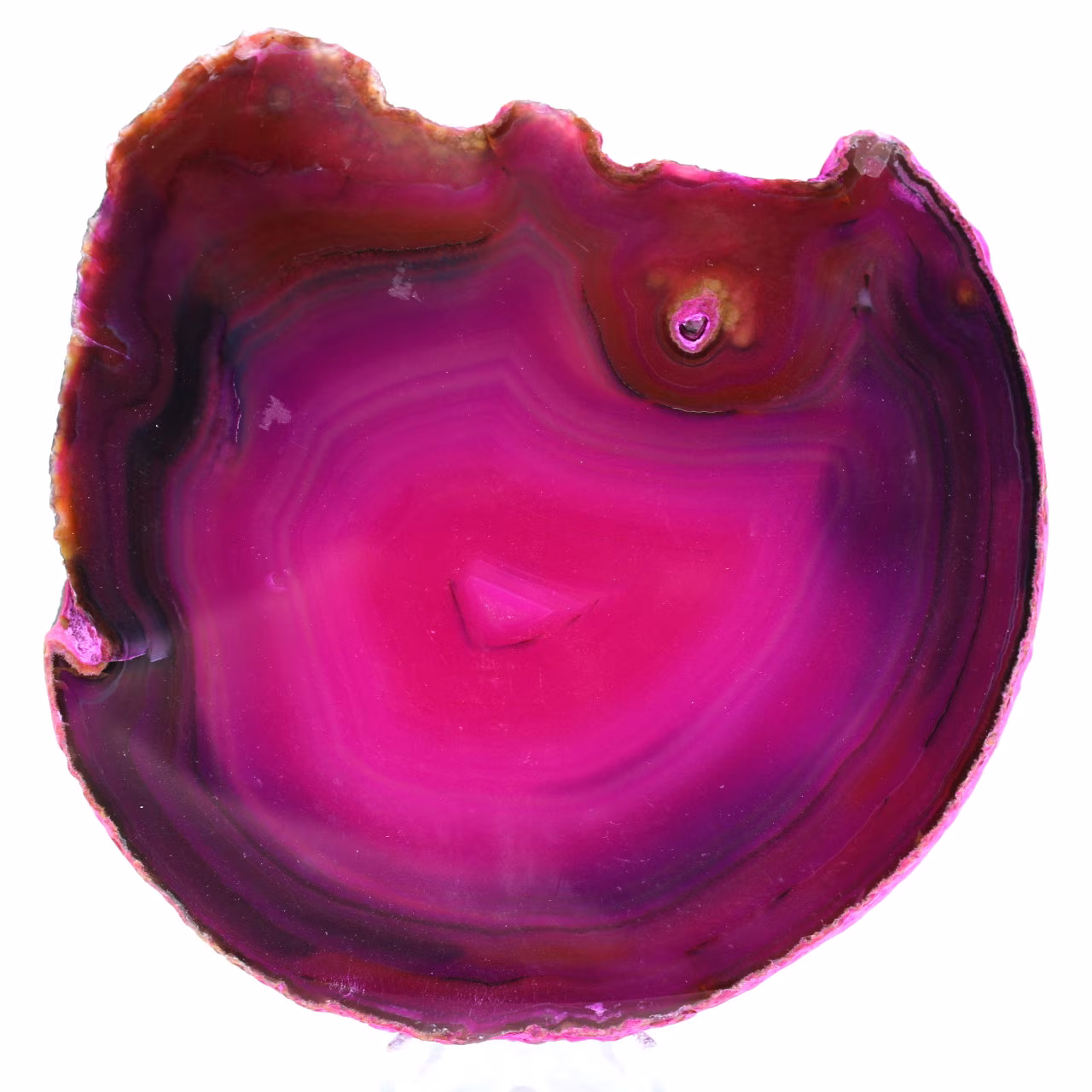 Agate rose minérale