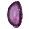 Pierre décorative en agate rose - 0