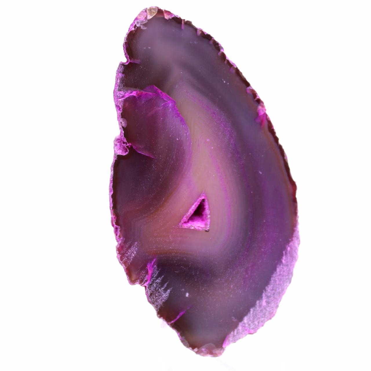 Agate rose minérale
