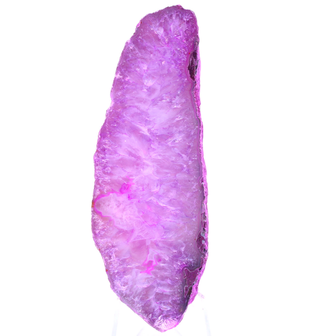 Agate rose de décoration 