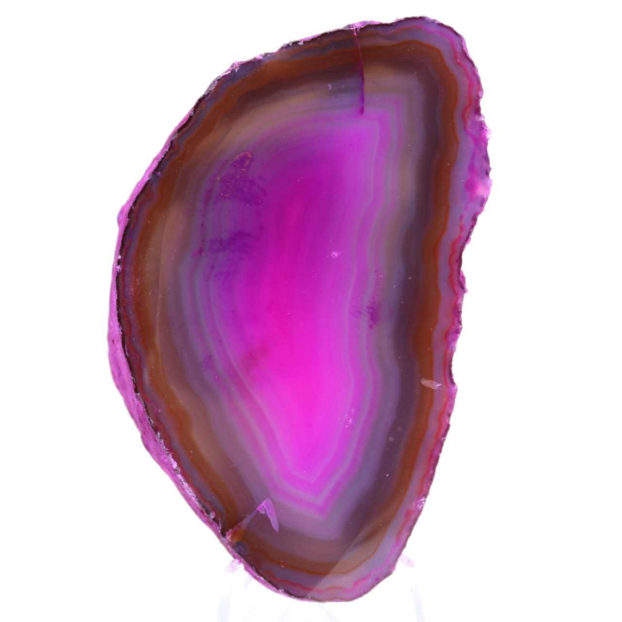 Agate rose d'ornement