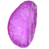 Tranche d'agate rose d'ornement - 0