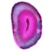 Pierre décorative en agate rose - 0