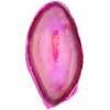 Pierre d'agate rose du Brésil