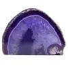 Agate violette de décoration naturelle - 0