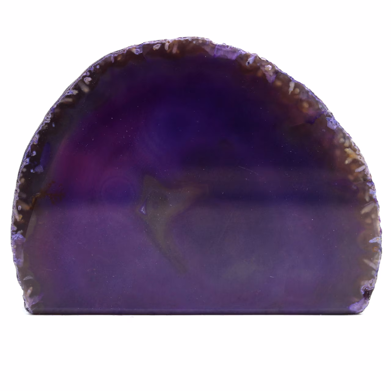 Agate violette d'ornement