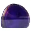 Agate violette décorative à poser - 0