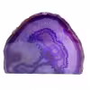 Agate violette minérale