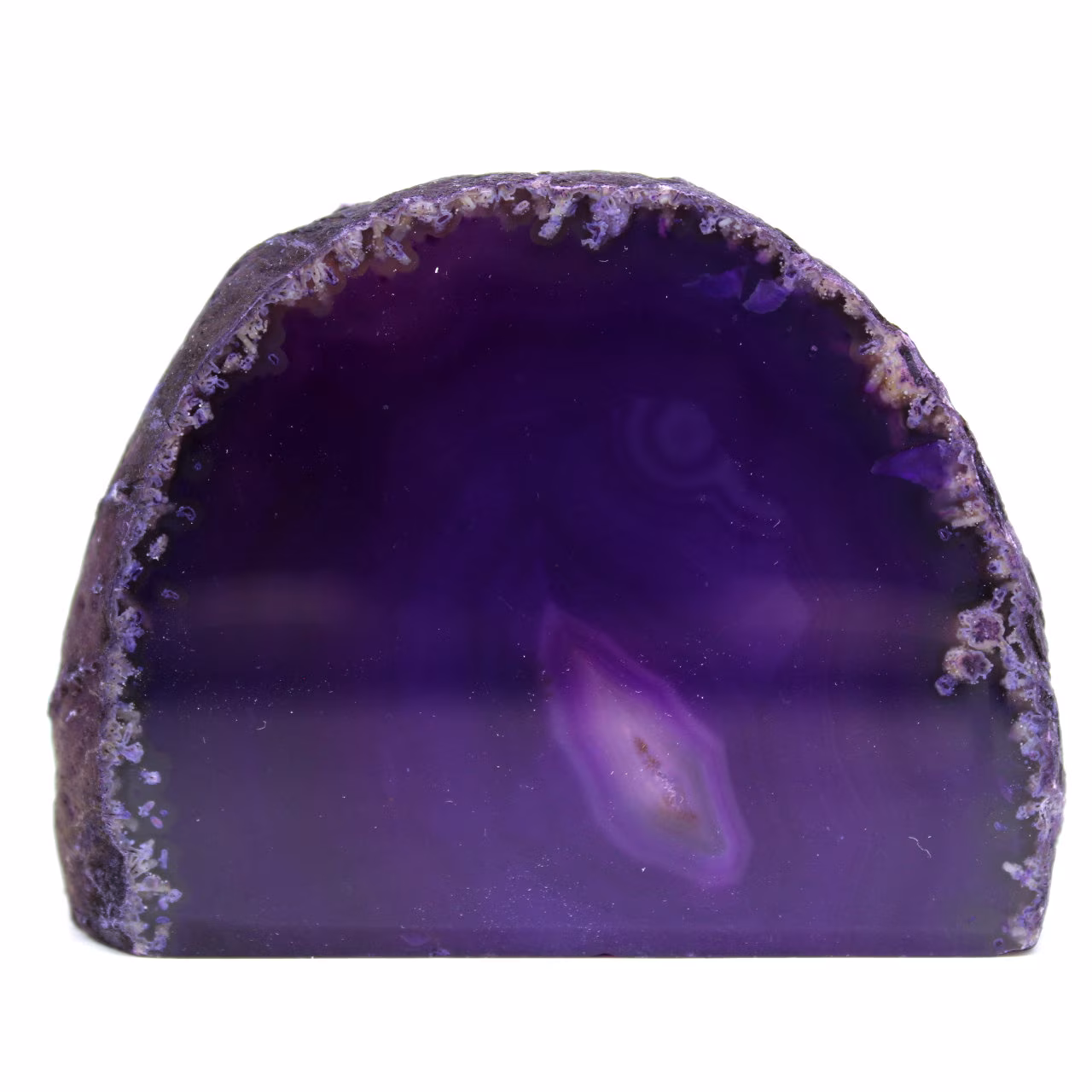 Agate violette du Brésil