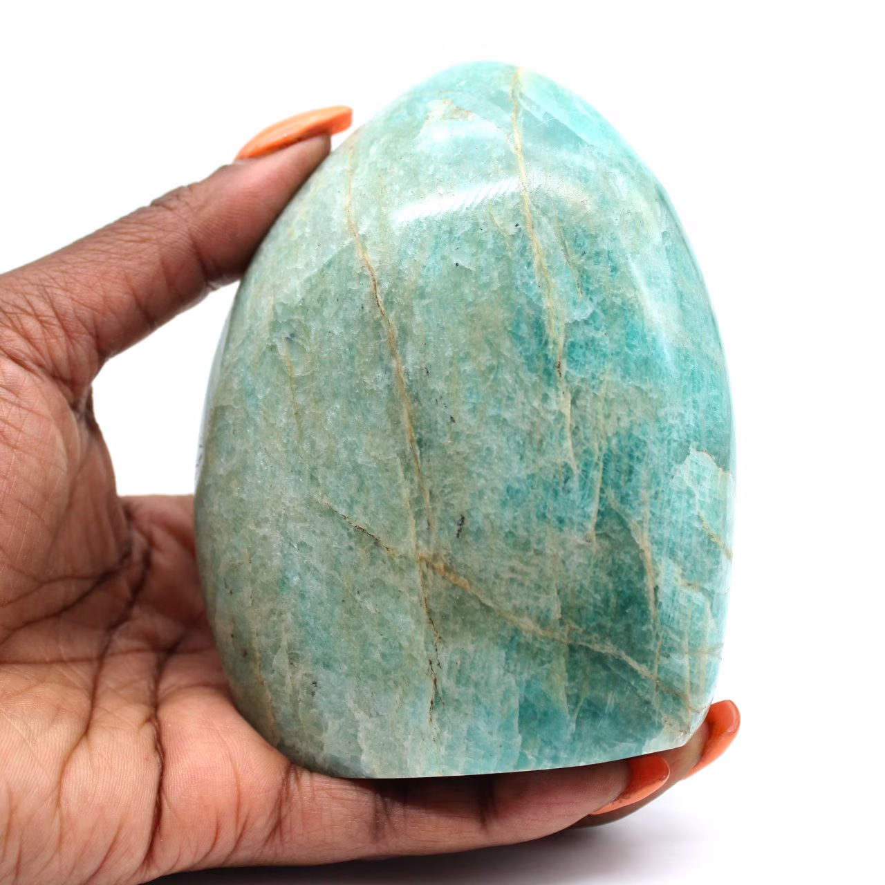 Amazonite naturelle polie