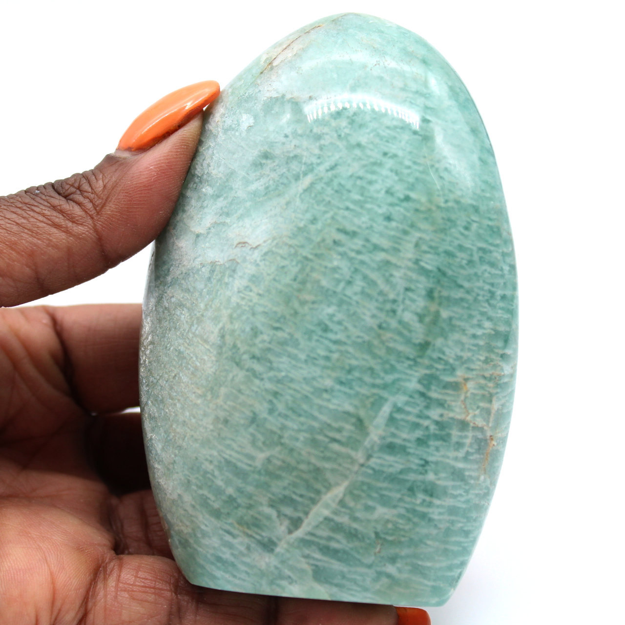 Amazonite polie de Madagascar