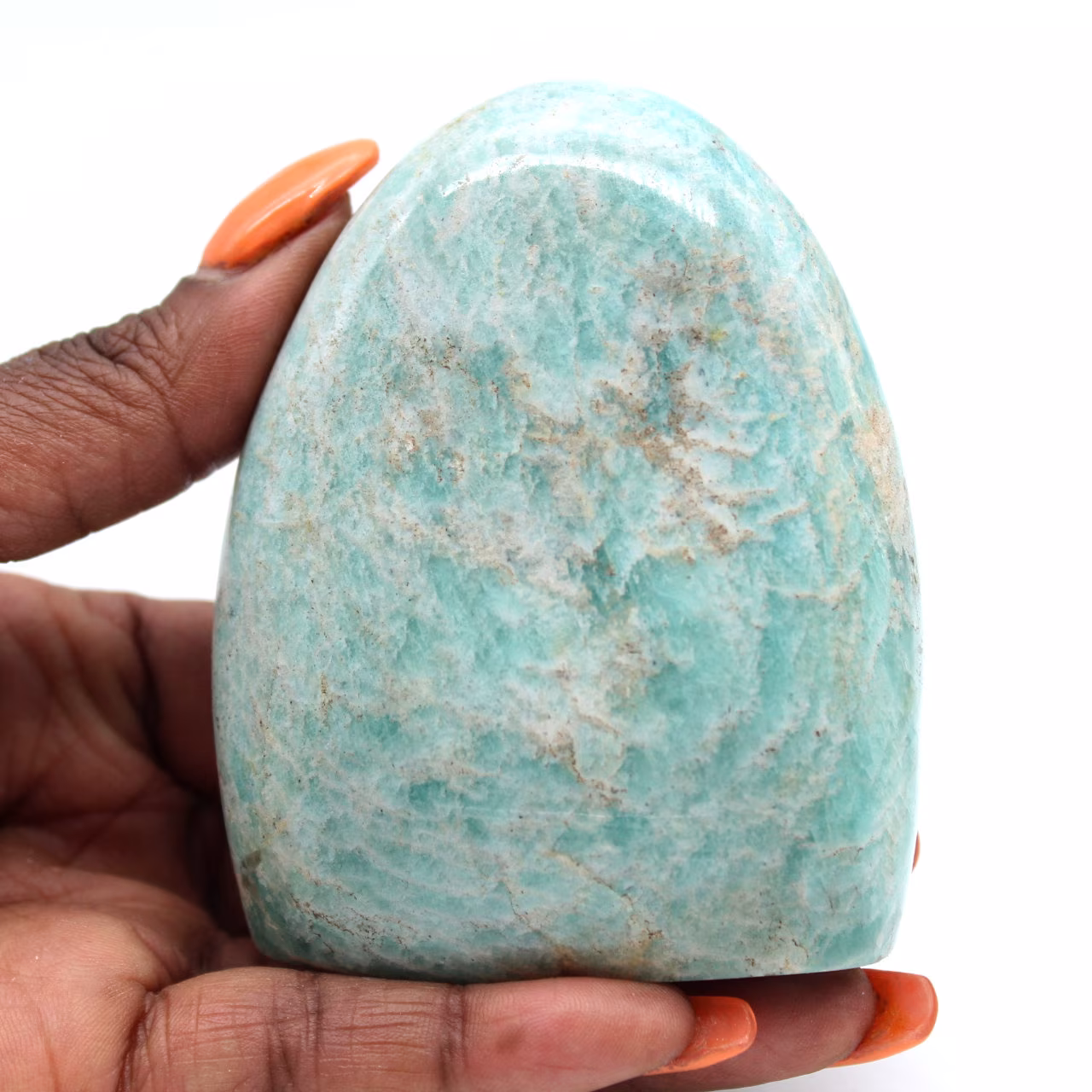 Amazonite naturelle polie