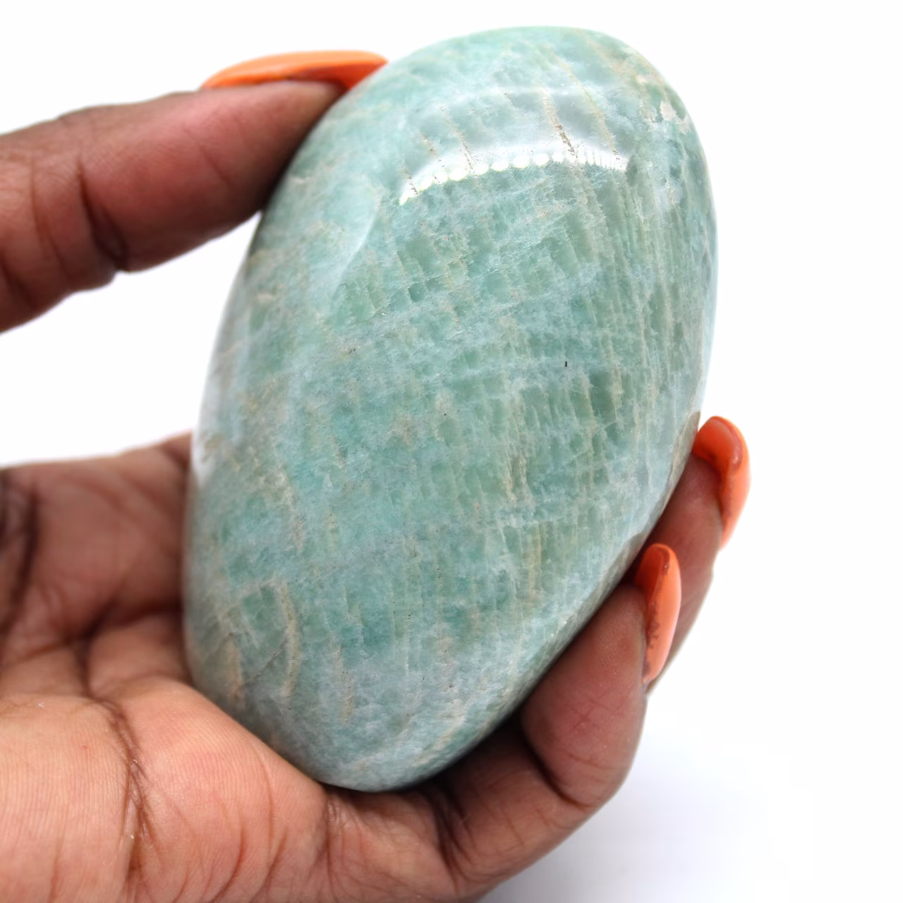 Amazonite naturelle polie
