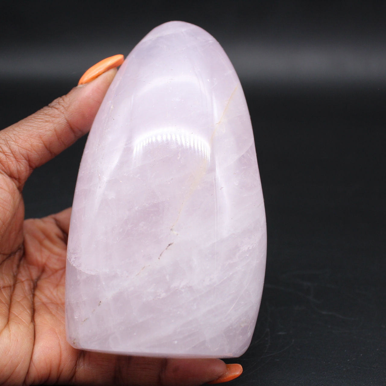 Forme libre de Quartz Rose