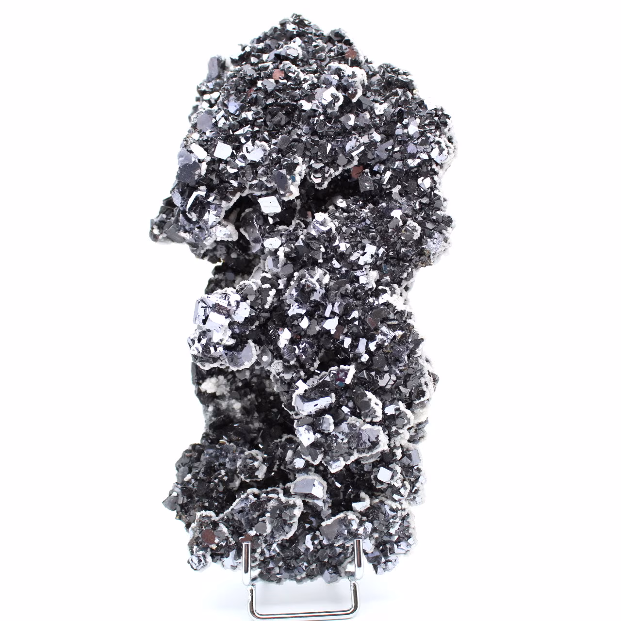 Sphalérite, galène et calcite en cristaux