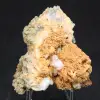 Cristaux de quartz et sidérite - 0