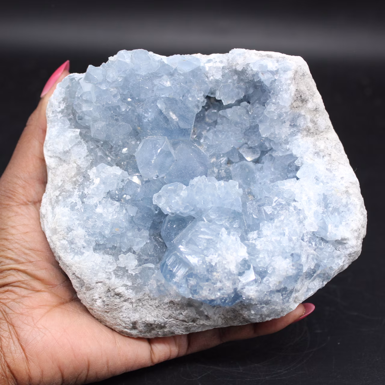 Cristallisation de célestite