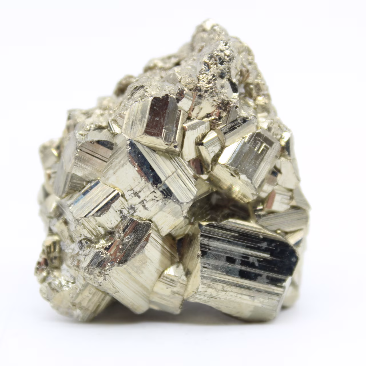 Pyrite cristallisée brut