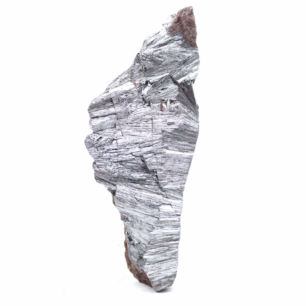 Pyrolusite cristallisée naturelle