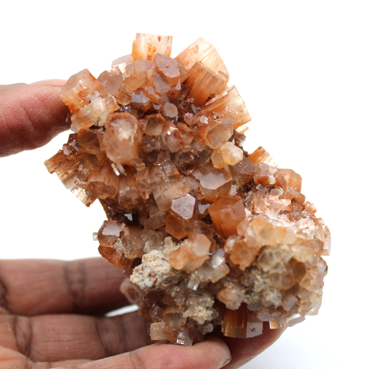 Roche d'aragonite naturelle