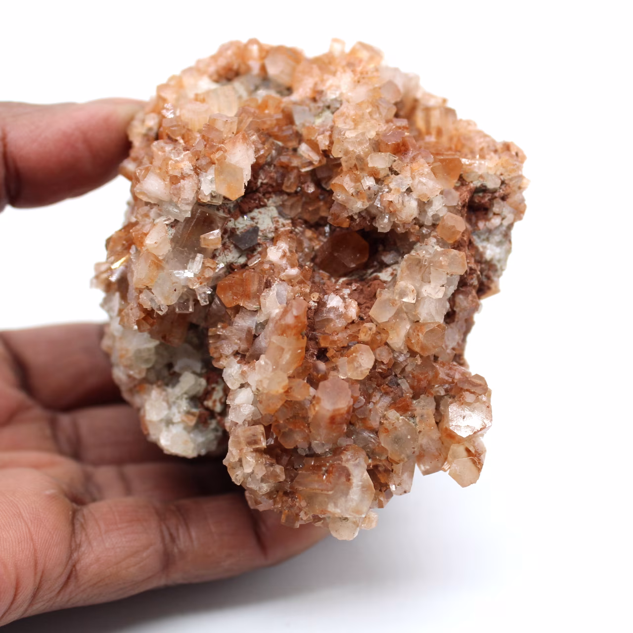 Roche d'aragonite naturelle