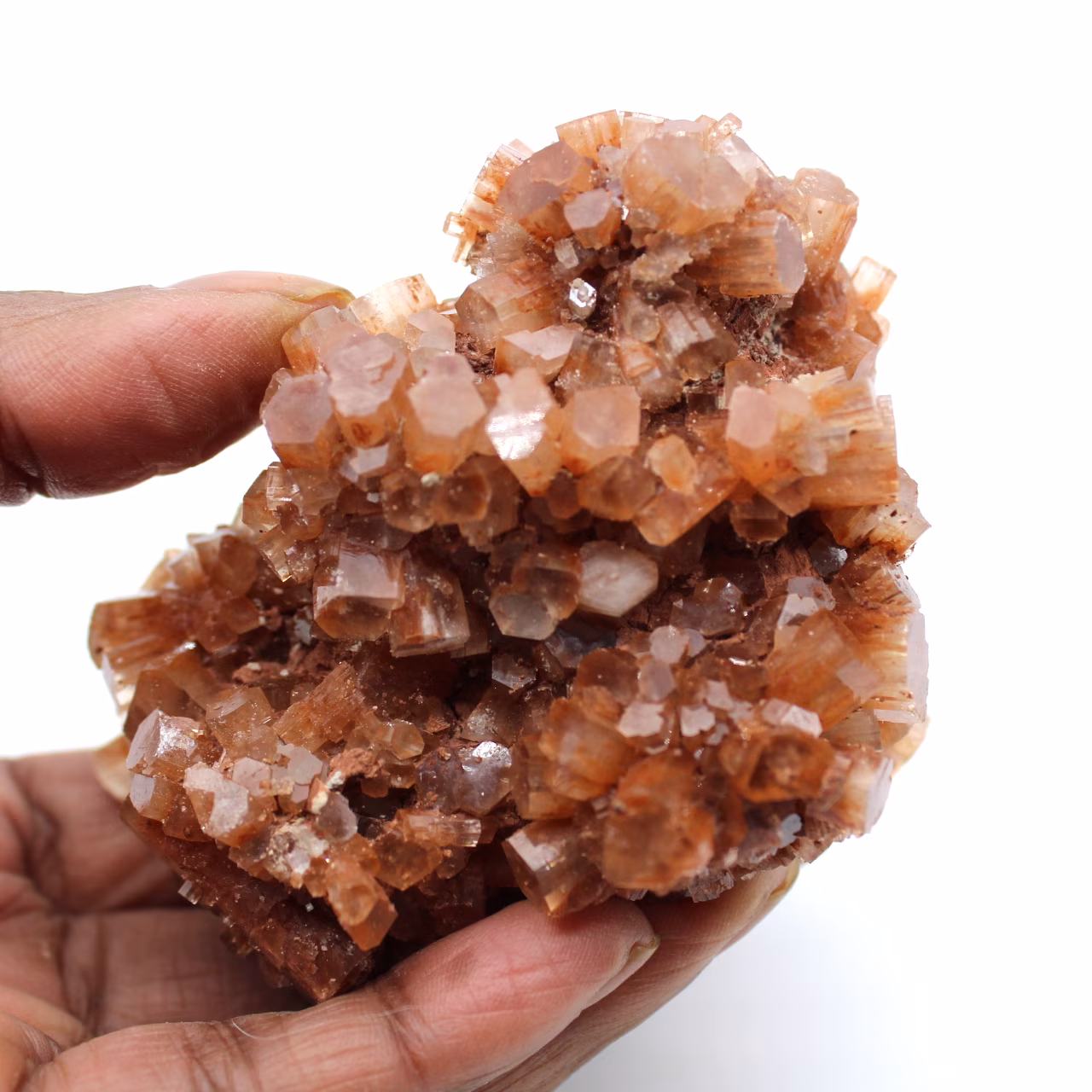 Roche d'aragonite brut
