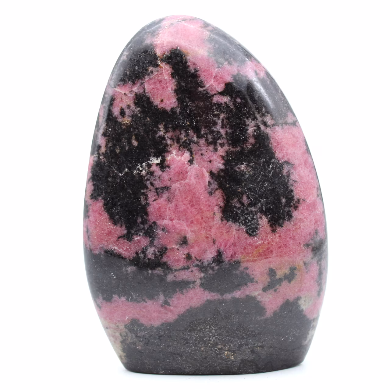 Roche en Rhodonite naturelle