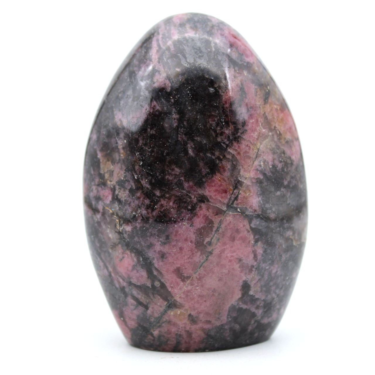 Pierre de Rhodonite polie