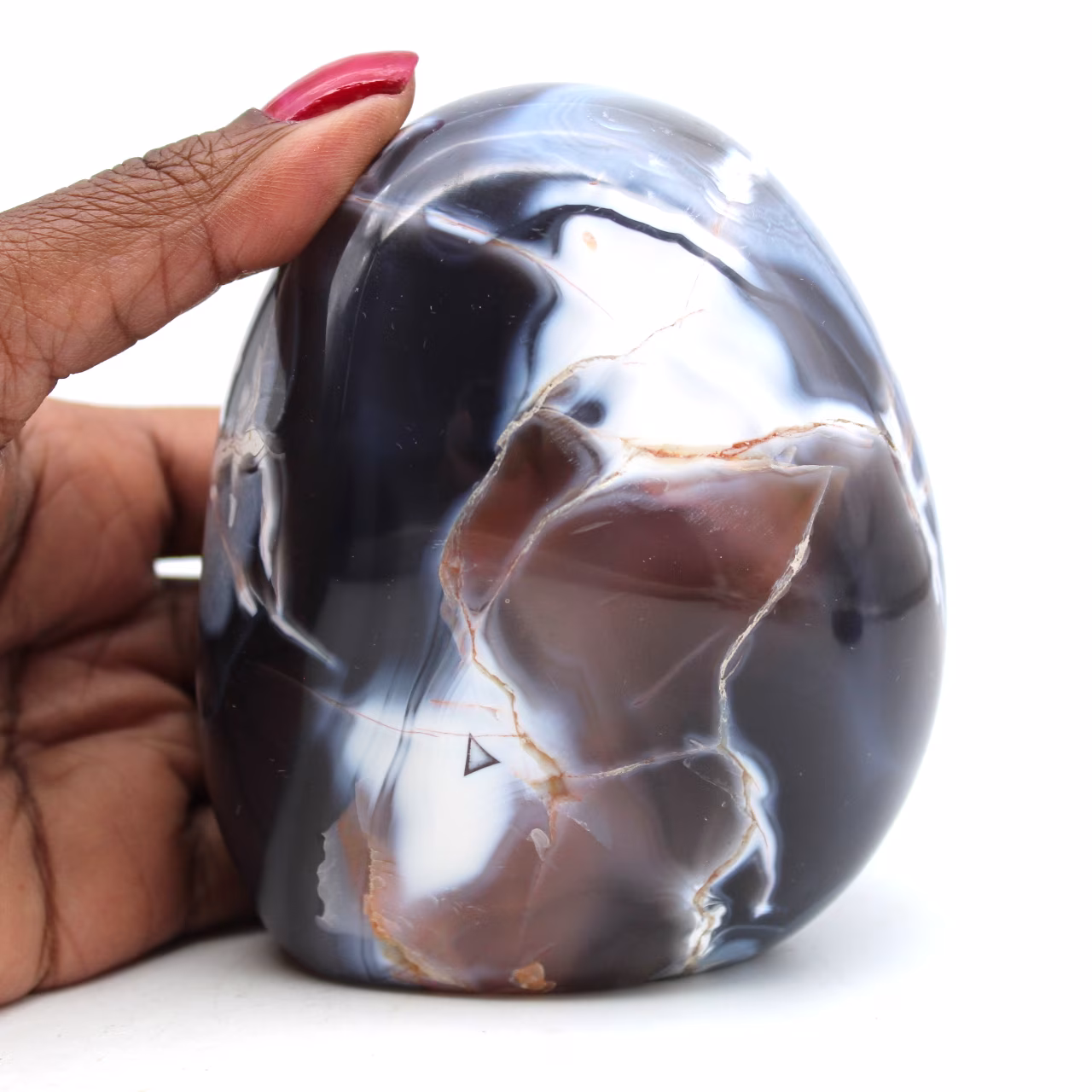 Agate naturelle de décoration
