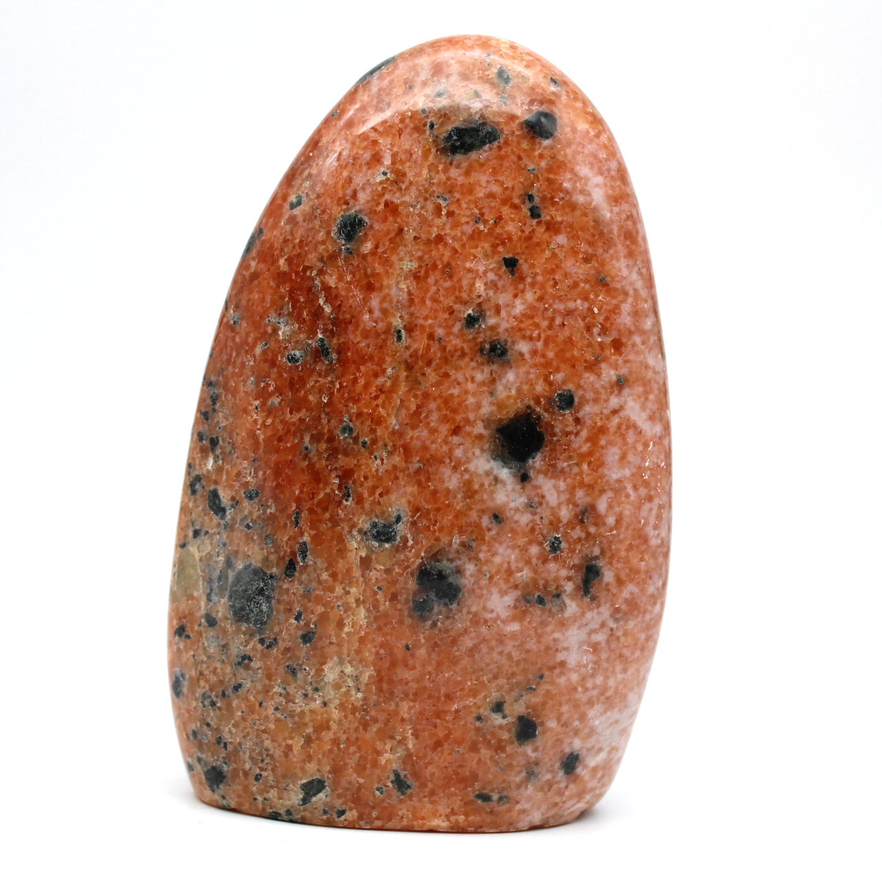 Calcite orange naturelle de décoration