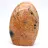 Pierre polie en calcite orange
