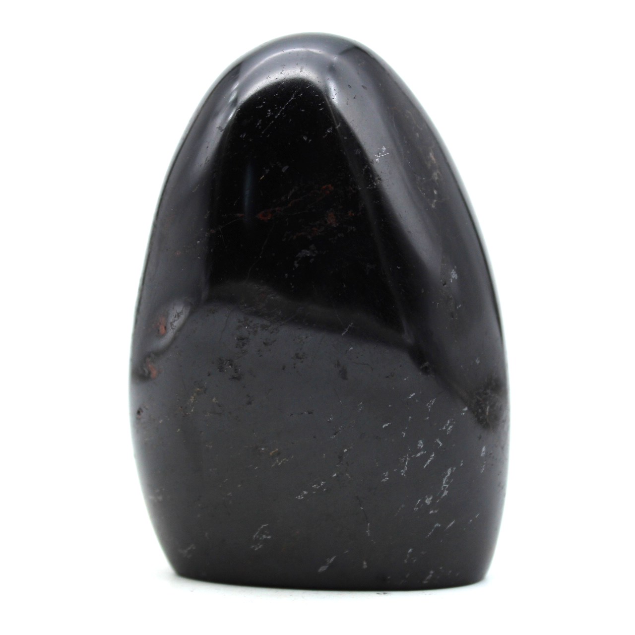 Forme libre polie en Tourmaline noire