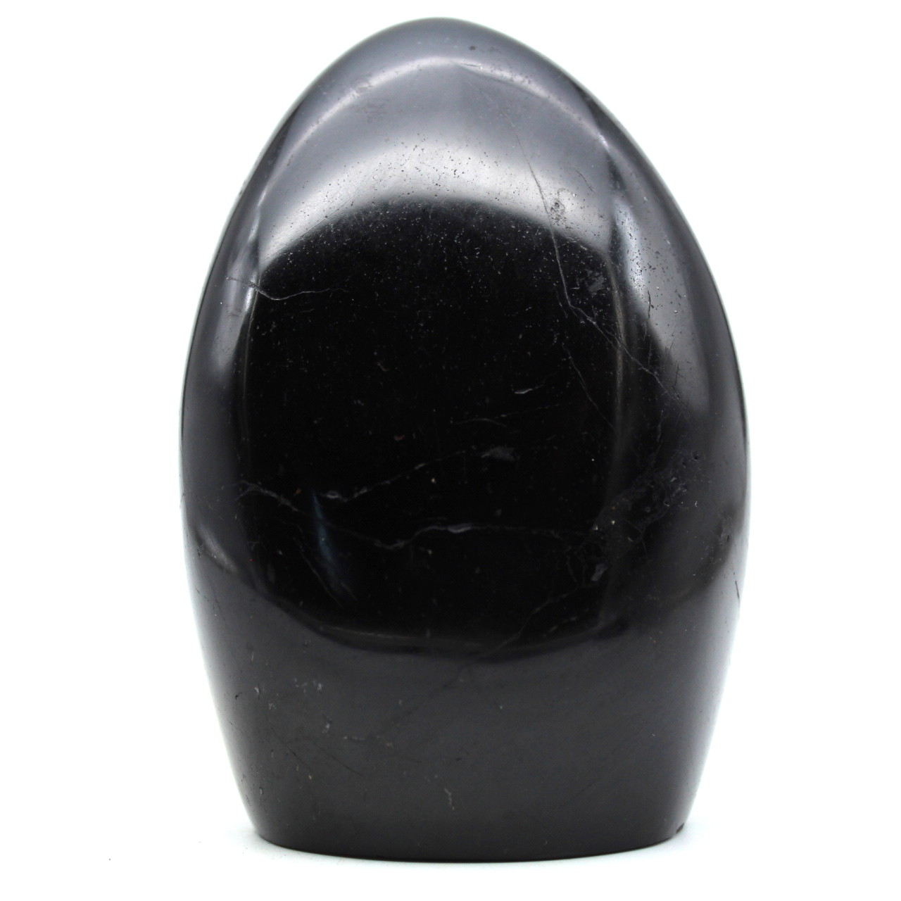 Roche polie en Tourmaline noire