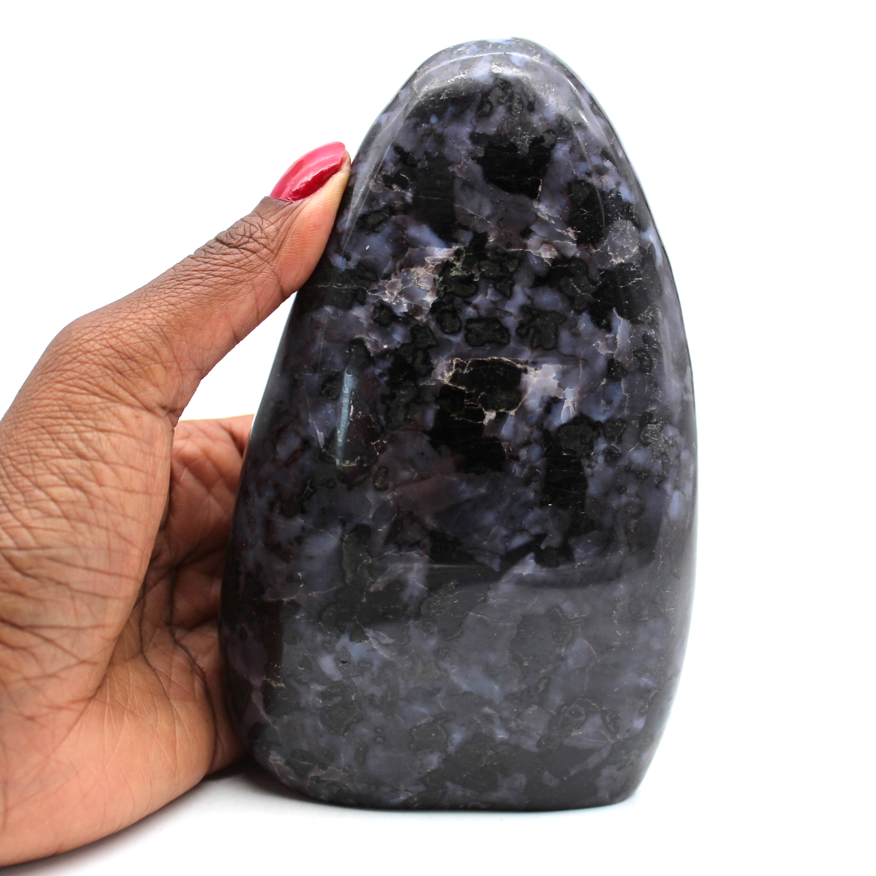 Forme libre de gabbro indigo