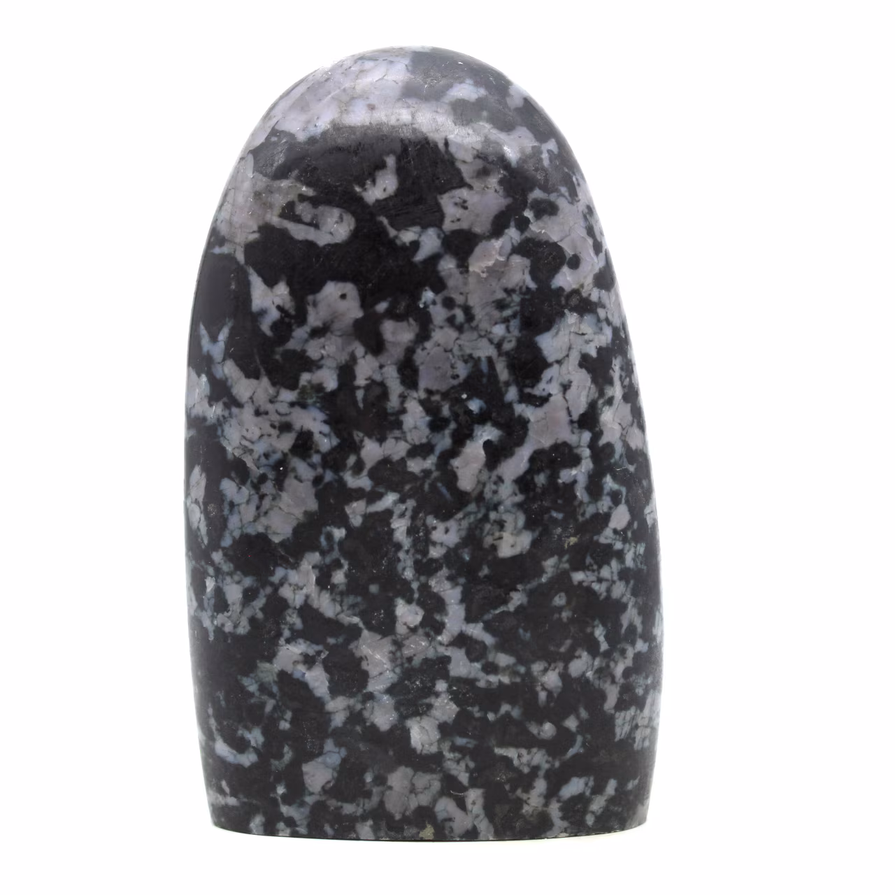 Pierre polie en gabbro indigo