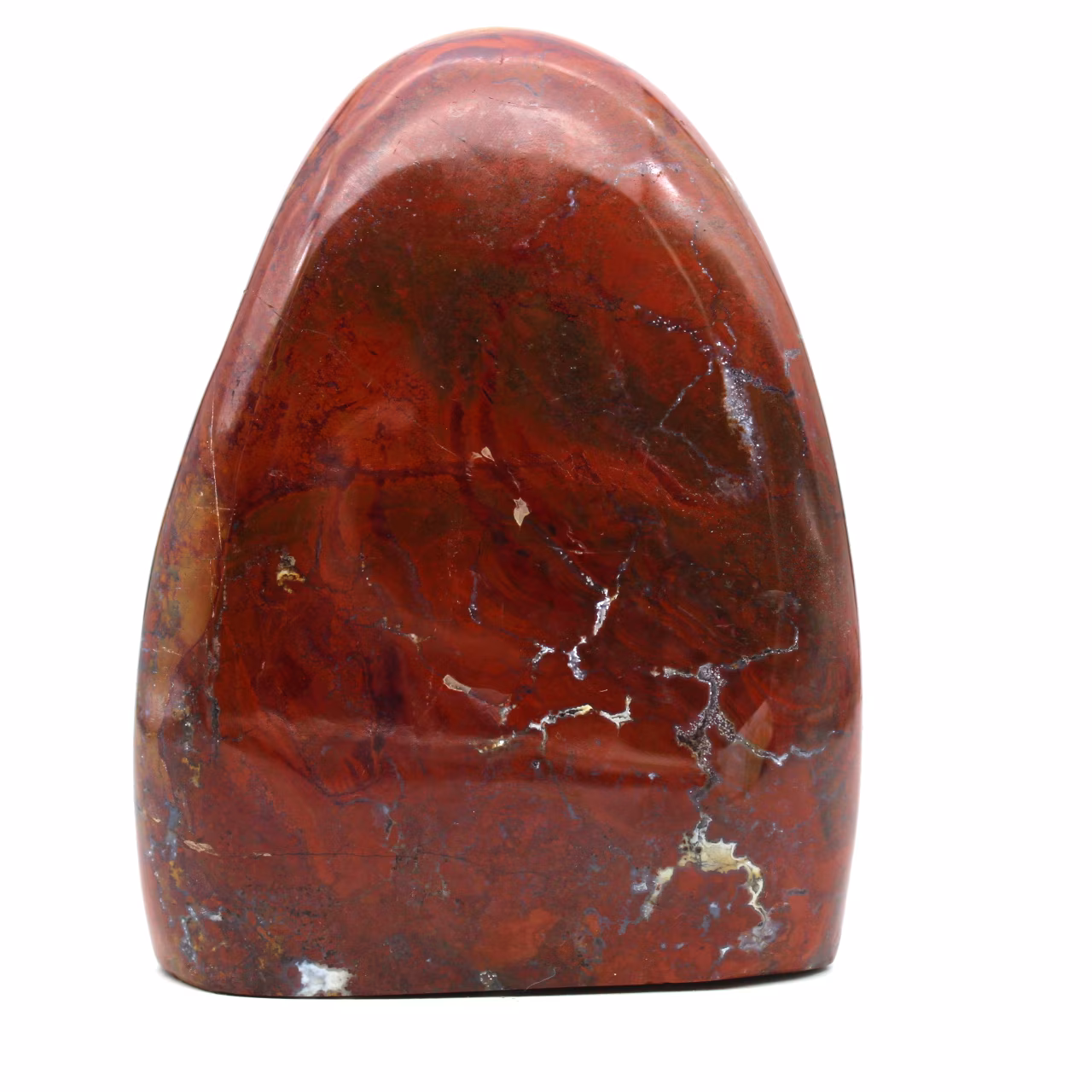 Pierre naturelle de jaspe rouge