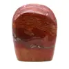 Pierre de jaspe rouge polie - 0