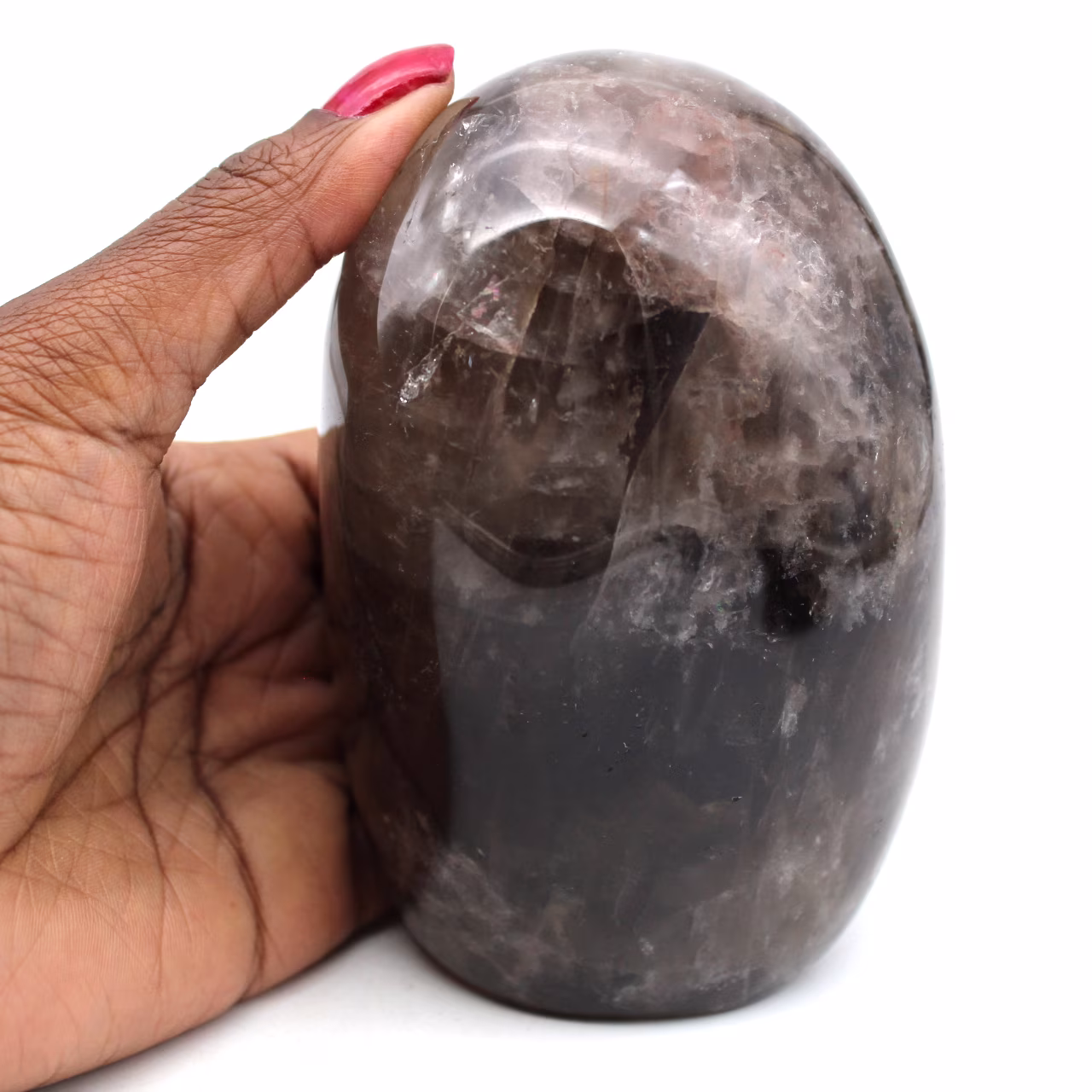 Pierre de quartz fumé