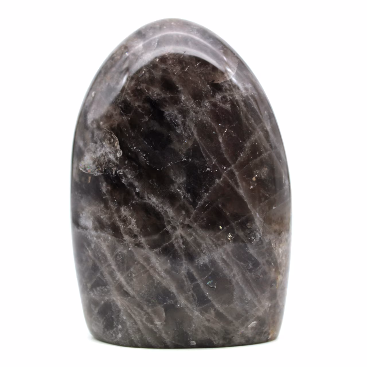 Pierre naturelle de quartz fumé
