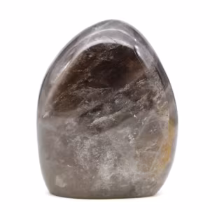 Quartz fumé poli
