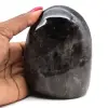 Forme libre polie en quartz fumé - 4