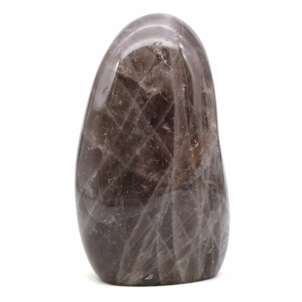 Quartz fumé naturel de décoration