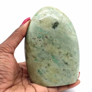 Feldspath vert ornemental naturel