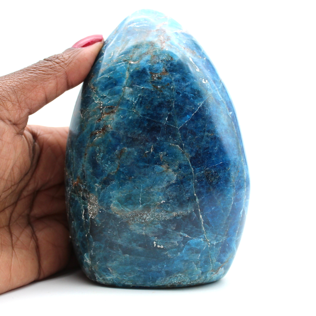 Apatite bleue décorative