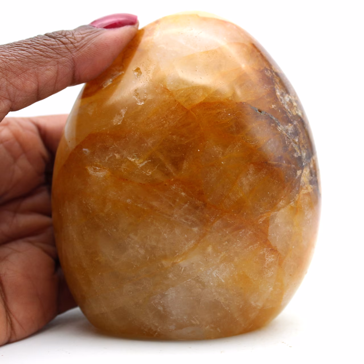 Quartz jaune naturel d'ornement