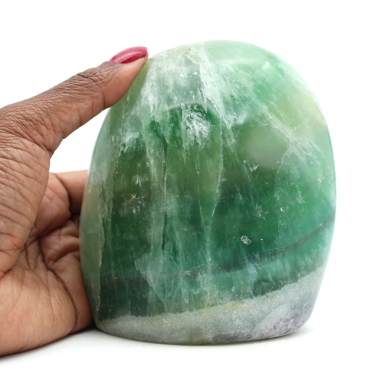 Pierre de fluorite verte