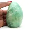 Forme libre polie en fluorite verte - 0