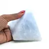Pyramide en calcite bleue - 0